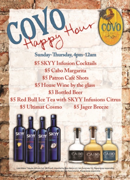 Covo Happy Hour
